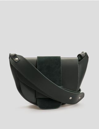 Картинка Жіноча темно-зелена сумка
