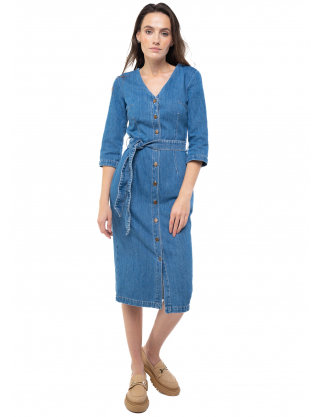 Картинка Блакитна джинсова сукня