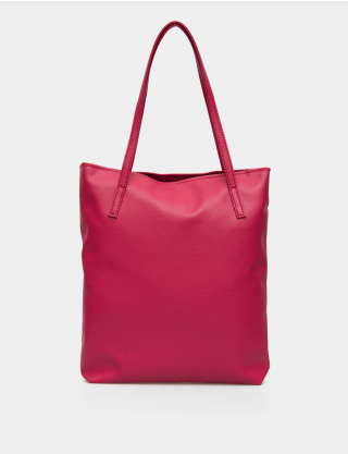 Картинка Рожева сумка з екошкіри
