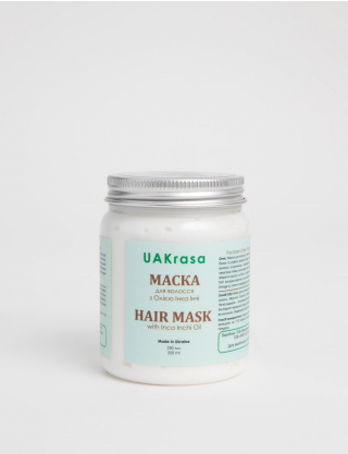 Картинка Маска для волосся з олією інка-інчі