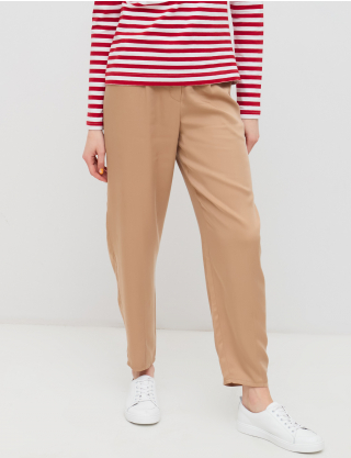 Картинка Жіночі світло-коричневі брюки