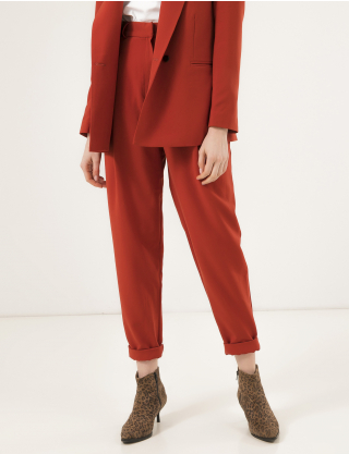 Картинка Жіночі червоні брюки