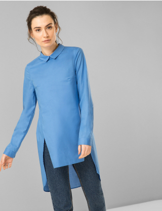 Картинка Жіноча блакитна блуза