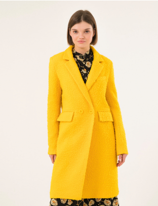 Картинка Жіноче жовте пальто
