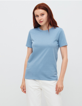 Картинка Жіноча блакитна футболка