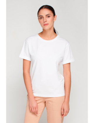 Картинка Жіноча біла футболка