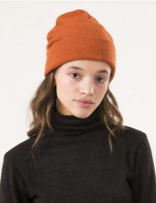 Картинка Жіноча помаранчева шапка