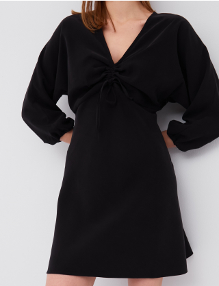 Картинка Чорна сукня міні