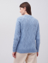 Картинка Жіночий блакитний светр