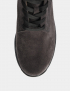 Картинка Жіночі темно-сірі замшеві черевики