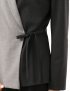 Картинка Жіночий темно-сірий піджак на запах