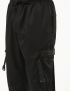 Картинка Чоловічі чорні штани з накладними кишенями