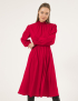 Картинка Червона сукня з резинкою на талії