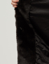 Картинка Жіноча чорна шуба зі штучного хутра