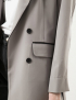 Картинка Жіночий сірий піджак з поясом