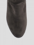Картинка Жіночі замшеві сірі чоботи