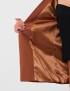 Картинка Жіночий світло-коричневий піджак з поясом