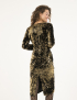 Картинка Золотиста сукня сукня з паєтками