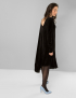 Картинка Жіноча чорна оксамитова сукня