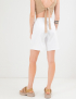Картинка Жіночі білі бавовняні шорти