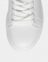 Картинка Жіночі білі шкіряні кросівки