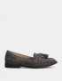 Картинка Жіночі темно-сірі замшеві туфлі