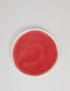 Картинка Червона керамічна тарілка 26 см