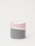 Картинка Рожева керамічна свічка