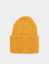 Картинка Жіноча жовта шапка з додаванням вовни