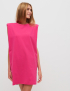 Картинка Рожева сукня з плечиками