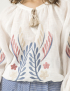 Картинка Жіноча біла лляна вишиванка