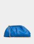 Картинка Жіноча синя шкіряна сумка