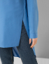 Картинка Жіноча блакитна блуза