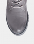 Картинка Жіночі сірі шкіряні черевики