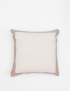 Картинка Сіра подушка з вишивкою 50*50 см